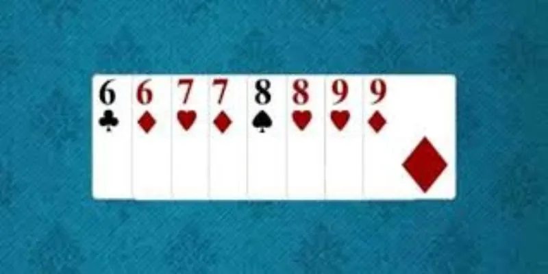 khi người chơi có 4 đôi thông trong tay